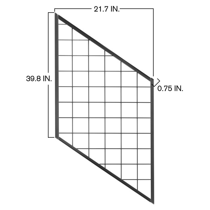 ProWood Black Metal Hog Wire Panel for Stair Railing Wayfair